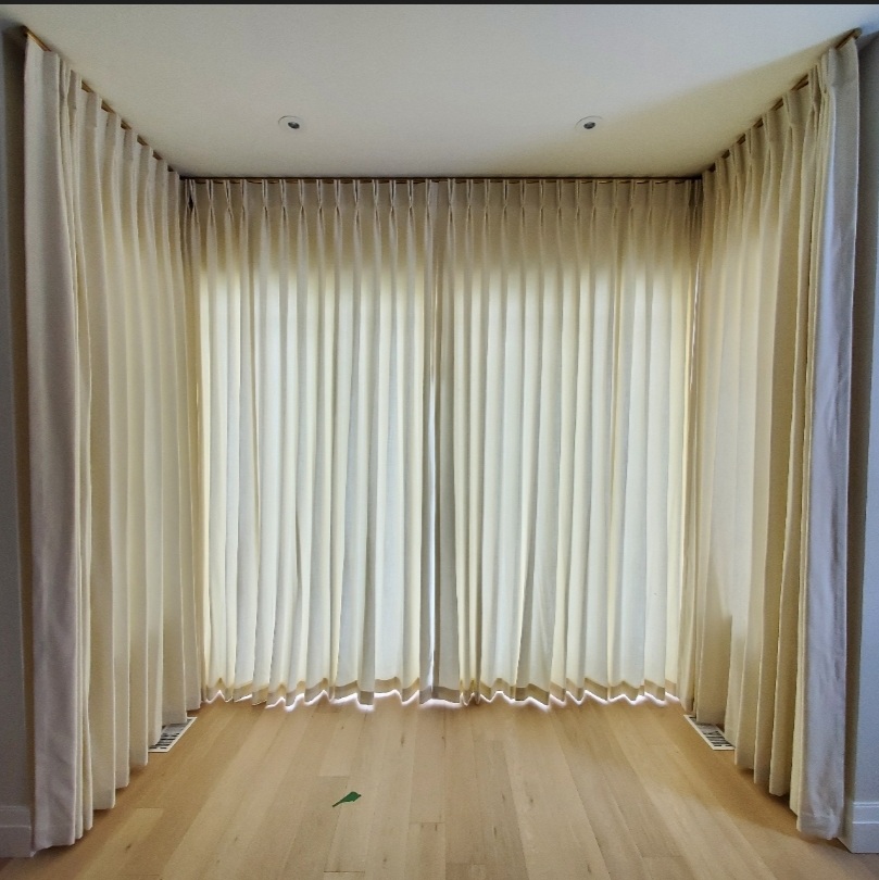 Custom drapery
